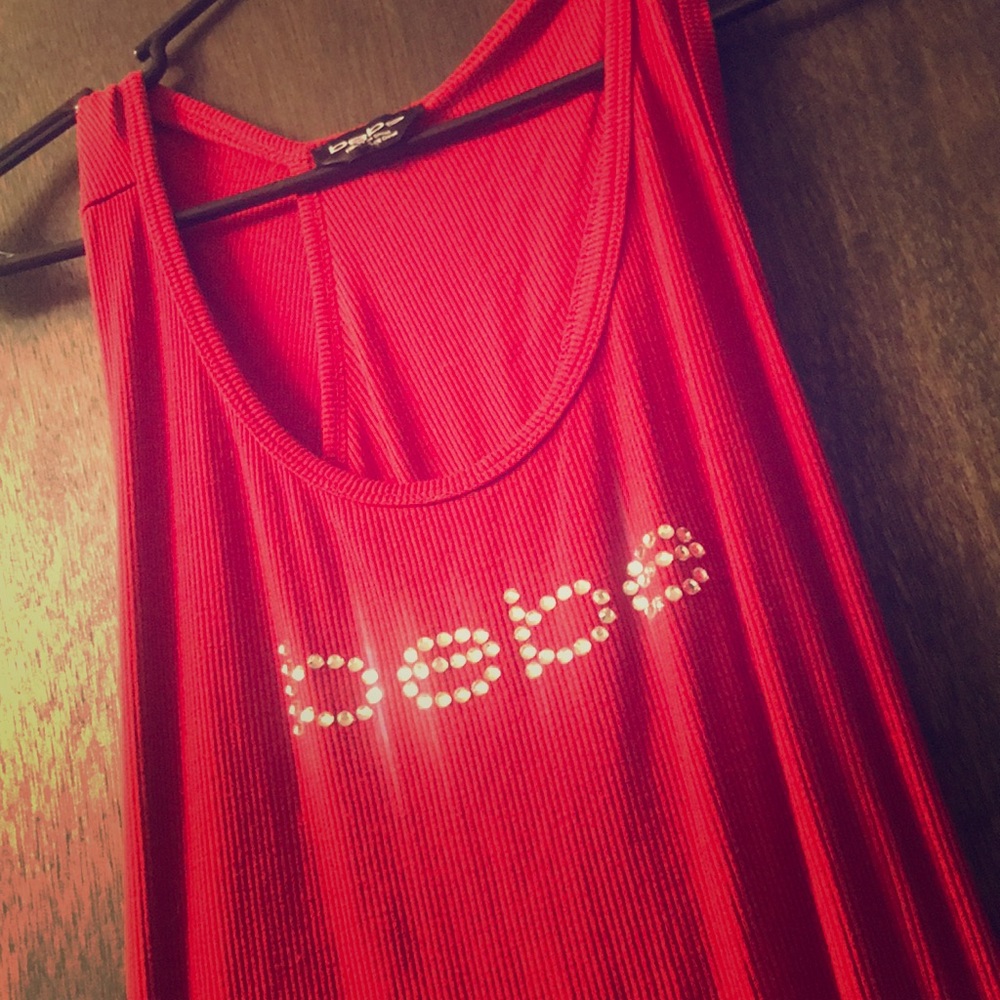 Bebe Midi Dress (Red)